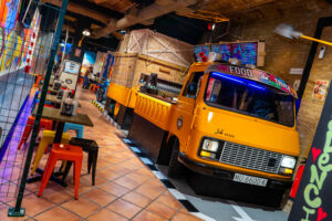 Camión restaurante estilo food truck