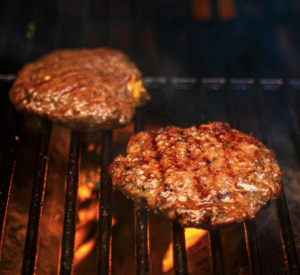 Hamburguesas a la parrilla