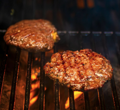 Hamburguesas a la parrilla