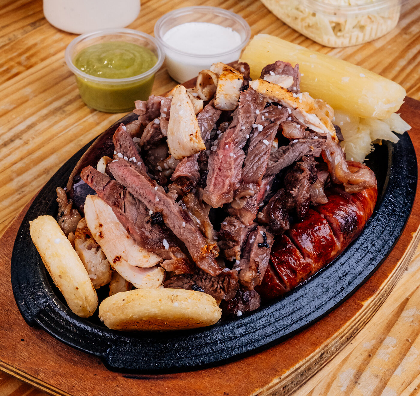 Parrillada en QW Food Truck